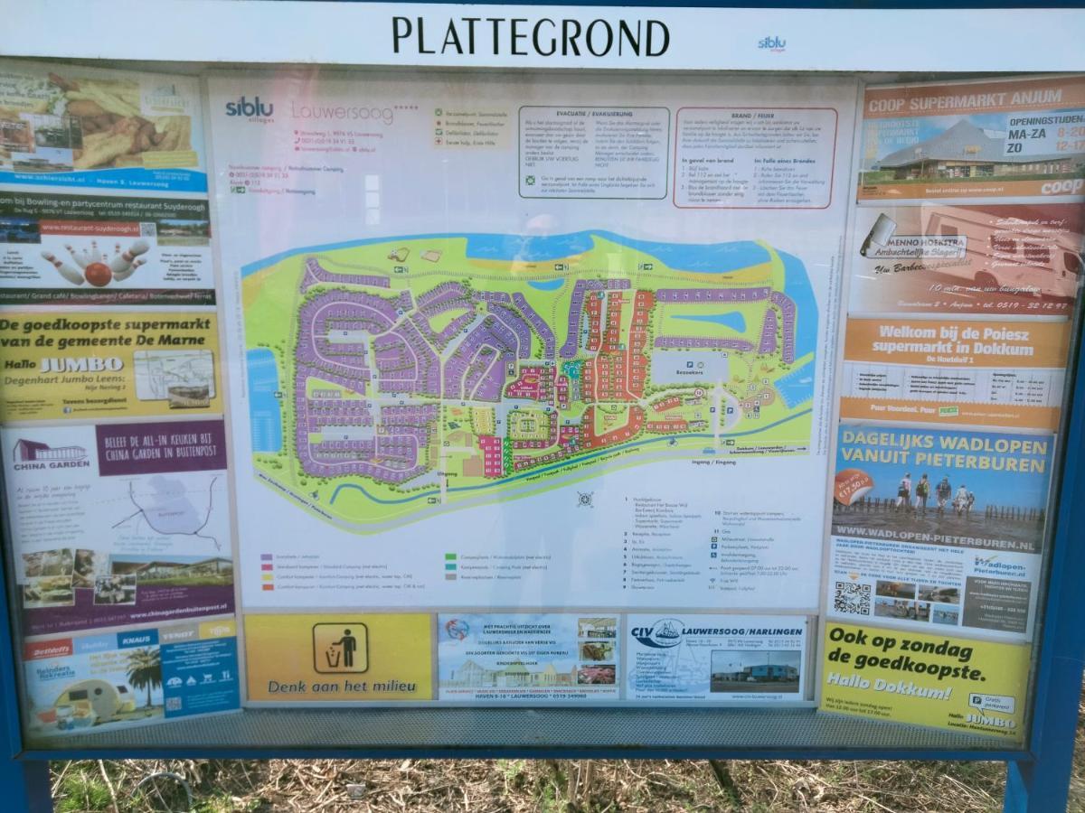 Bj Chalets - De Rug 3 - Vakantiepark Lauwersoog - Luxe Chalet Met Vaatwasser En Inloopkast! Vroege Incheck! Met Airco! Dış mekan fotoğraf